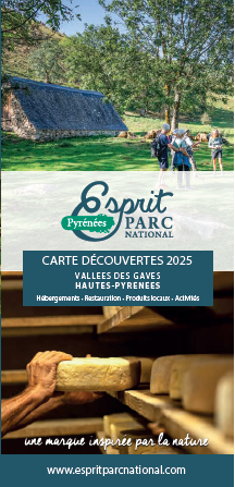 Carte Découvertes Esprit parc national 2025 - VALLEE DES GAVES