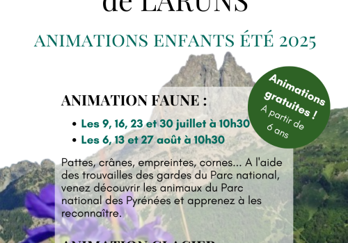 Programme animation été 2025