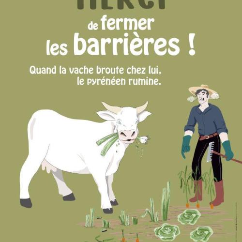 Bienvenue en estive - barriere