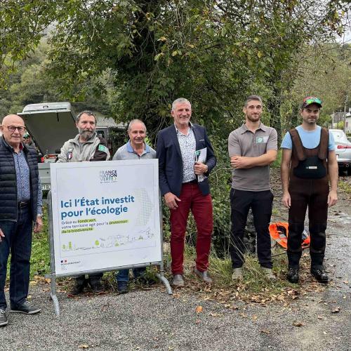 Une restauration exemplaire  de corridor écologique à Lau-Balagnas