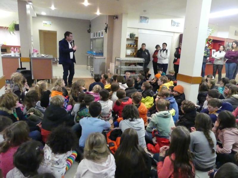 ACE: Accueil par monsieur le Président du Parc national des Cévennes © D. Pelletier - Parc national des Pyrénées