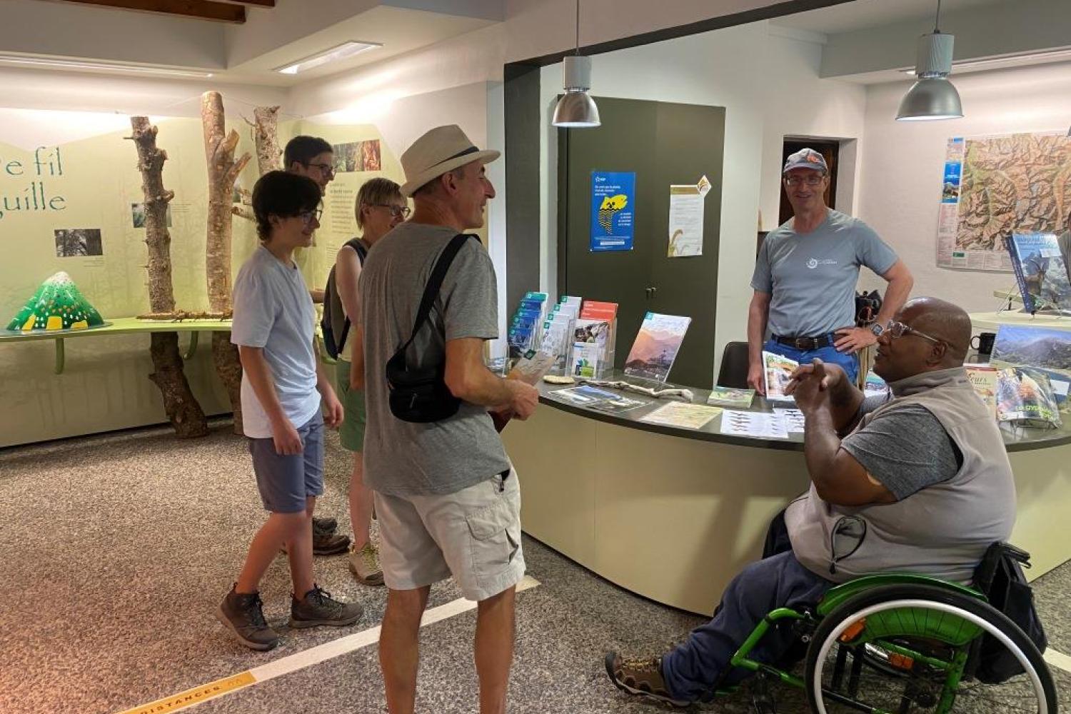 Un accueil personnalisé et de qualité ® C. Bapt - Parc natinal des Pyrénées